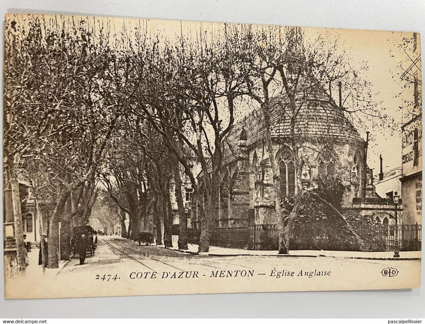 CPA - 06 - MENTON - Eglise Anglaise - Menton