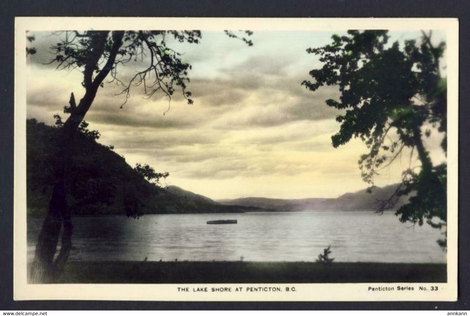 RPPC The Lake Shore At Penticton, B.C. - Penticton Series #33 - Fred Spalding - Penticton