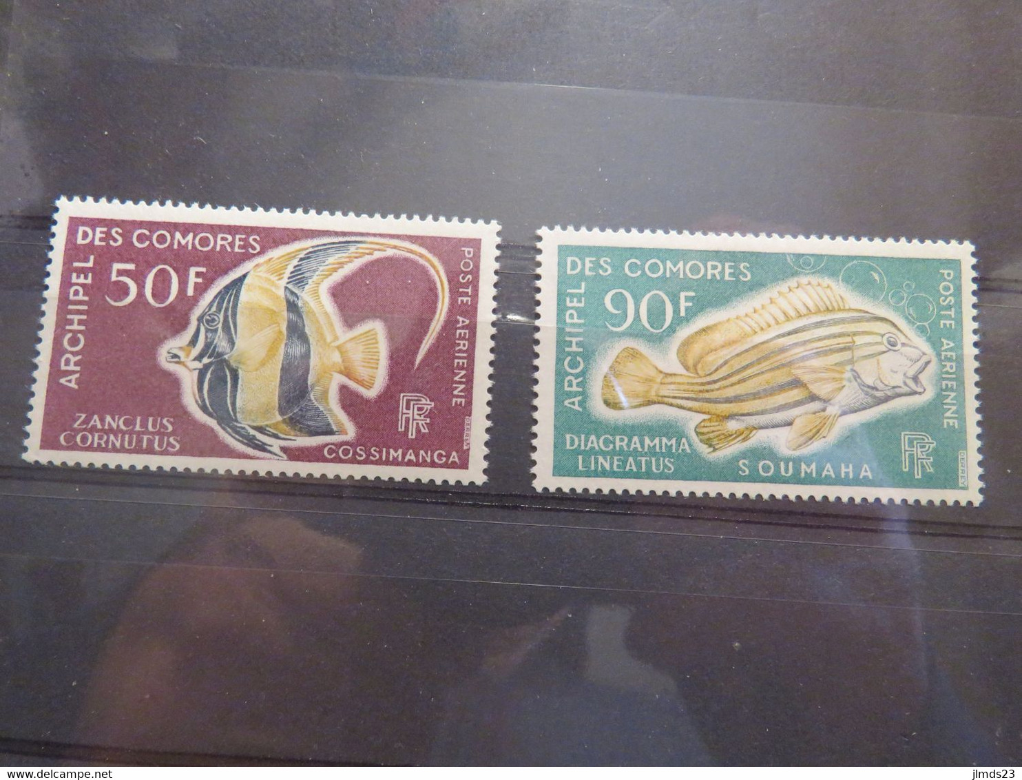 FRANCE, EX COLONIE COMORES, PA 23/24 LUXE** A 1,60 €, COTATION : 16,50 € - Unused Stamps