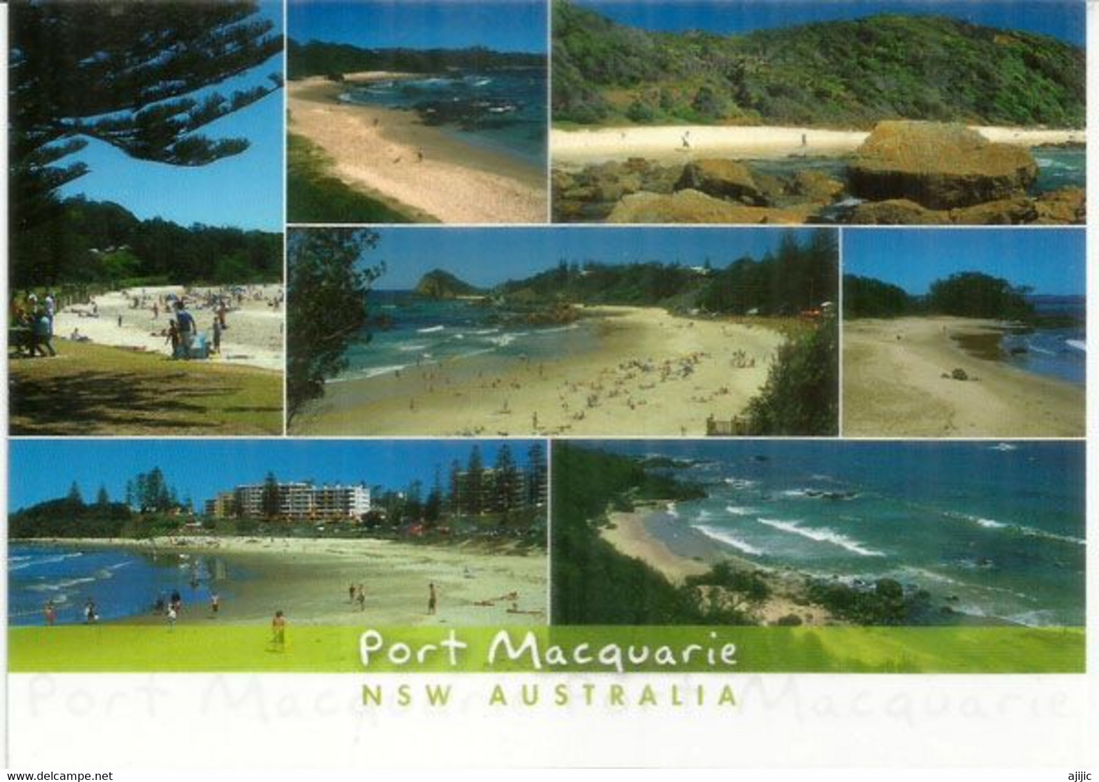 Beaches Of Port-Macquarie.    Postcard (unused, Uncirculated) - Port Macquarie