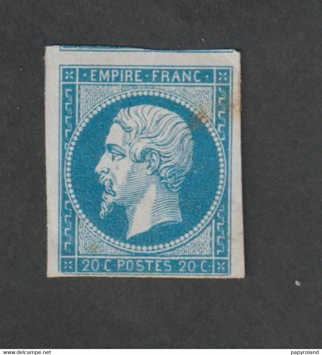 Timbres  -  N°14 A   - Type  Napoléon III , Légende  Empire Franc  - 1854 - Neuf  - Défaut Au Dos - Other & Unclassified