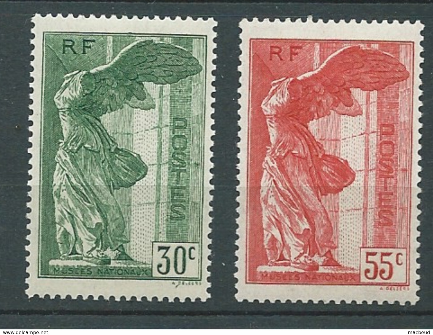 France  -  - Yvert N° 354 / 355  * , 2 Valeurs   Trace Charnière  Très Légère  - Pal 10427 - Nuevos