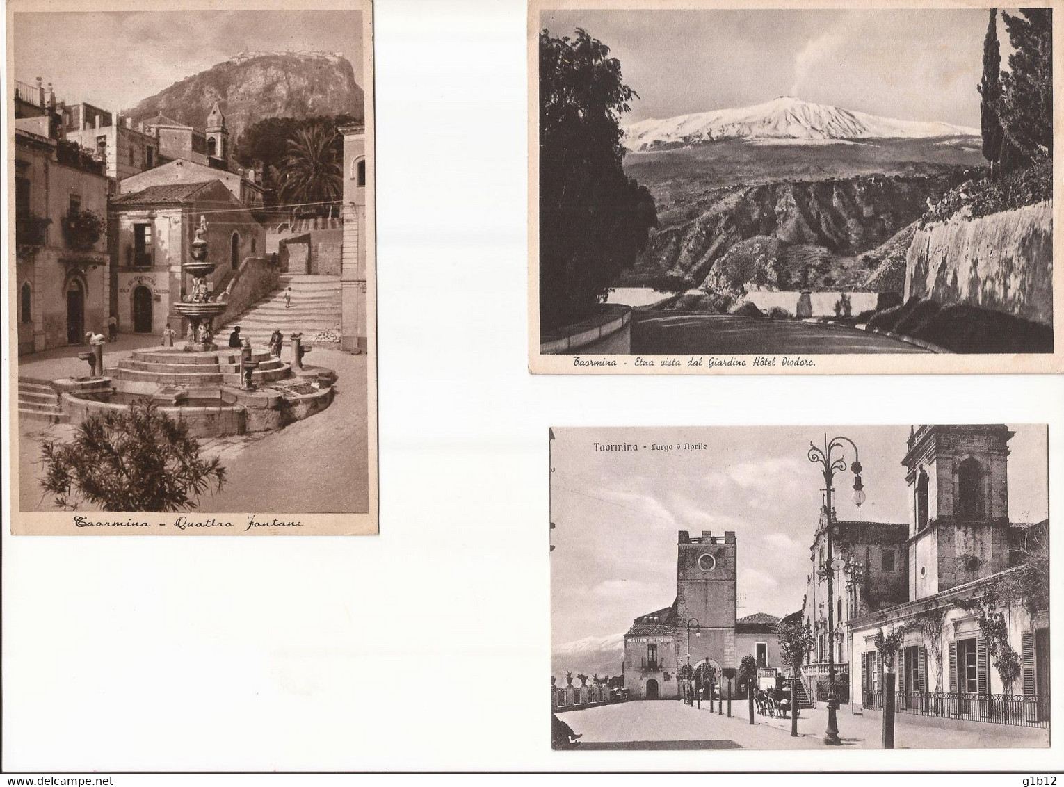 TAORMINA  - 7 CARTES - Other & Unclassified