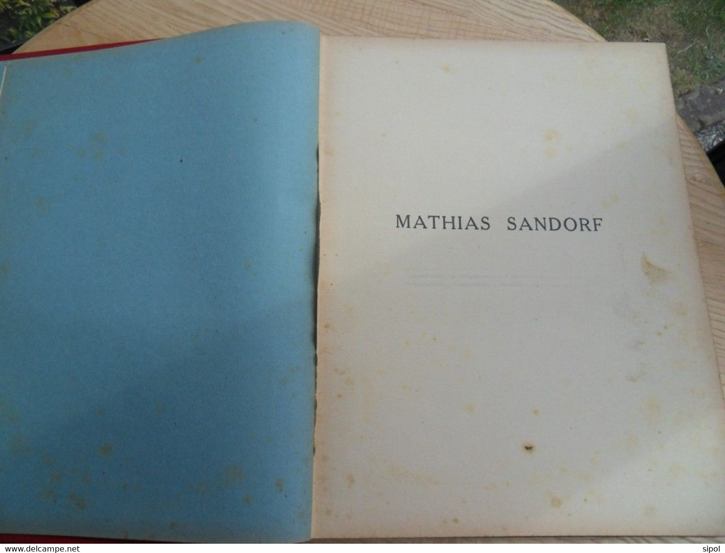 Jules Verne Mathias Sandorf Librairie Hachette Paris Prix Remis à Un élève En1939 BE - Hachette