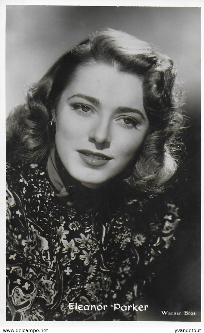 Cinéma. Photo Vintage De Eleanor Parker. Warner Bros - Sonstige & Ohne Zuordnung