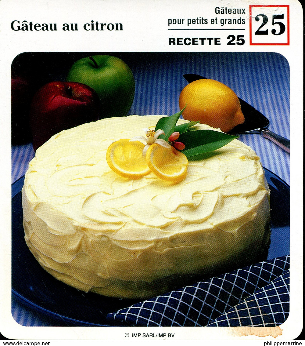 Gâteau Au Citron - Cooking Recipes