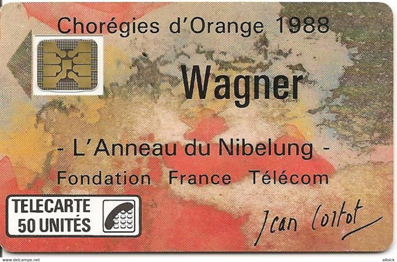 F23A  -  Utilisée TB/TTB  -  WAGNER  -  Chorégie D'Orange    -     Voir Annonce Et Scans  !!! - 1988