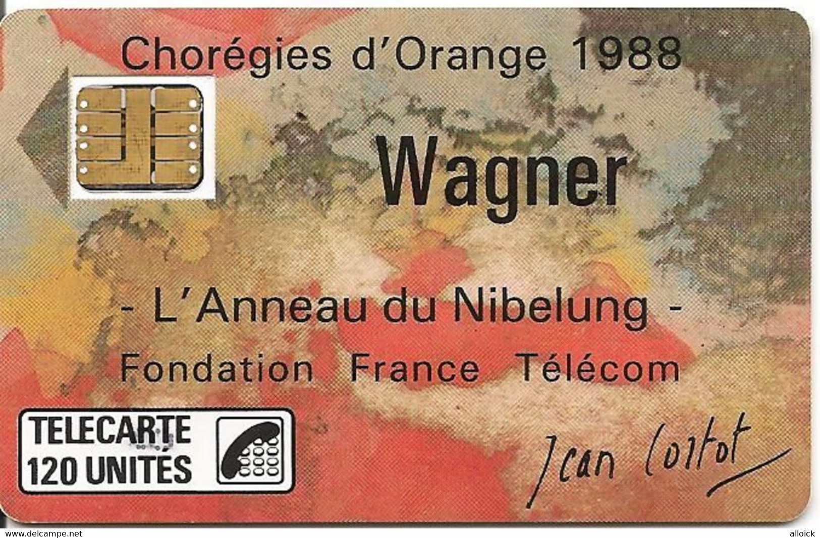 F24 -  Utilisée LUXE  -  WAGNER  -  Chorégie D'Orange    -     Voir Annonce Et Scans  !!! - 1988