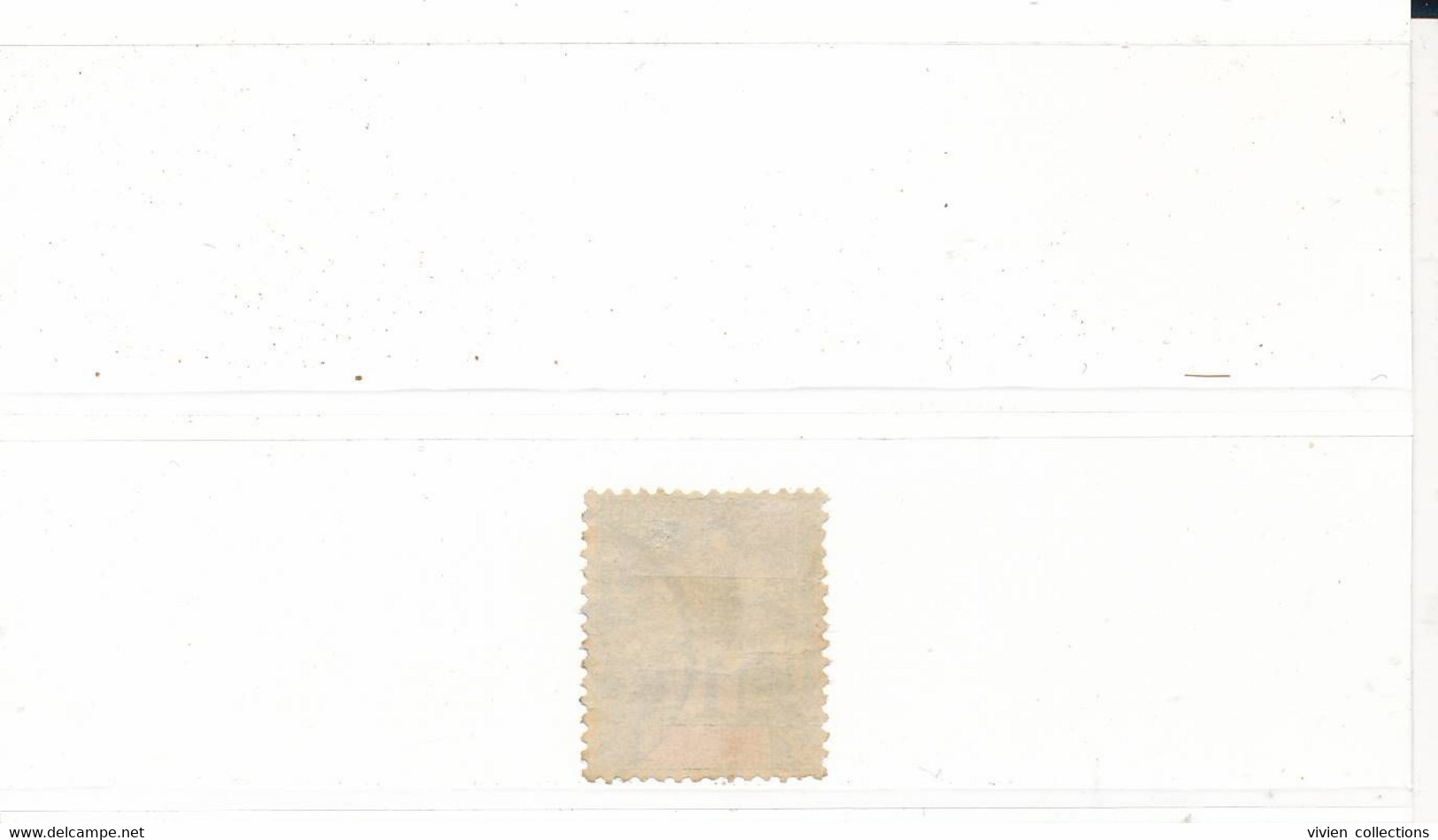 Guadeloupe Timbre Type Groupe N° 39 Oblitéré (fente Imperceptible Coté Opposé A L'oblitération) - Used Stamps