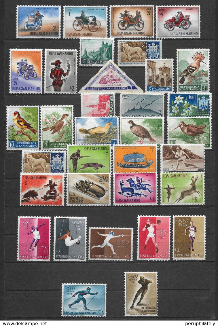 San Marino Lot MNH - Collections, Lots & Series