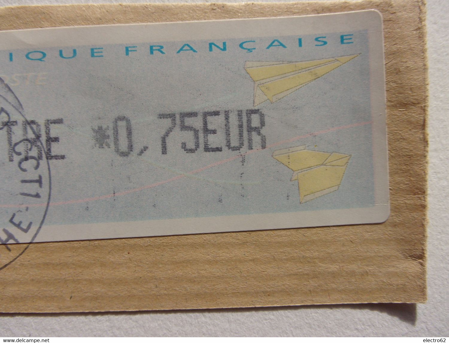 France Vignette LE CHEYLARD CCT1 07 ARDECHE 2-2-2004 Ardèche Le Cheylard Paper Plane - 2000 Type « Avions En Papier »
