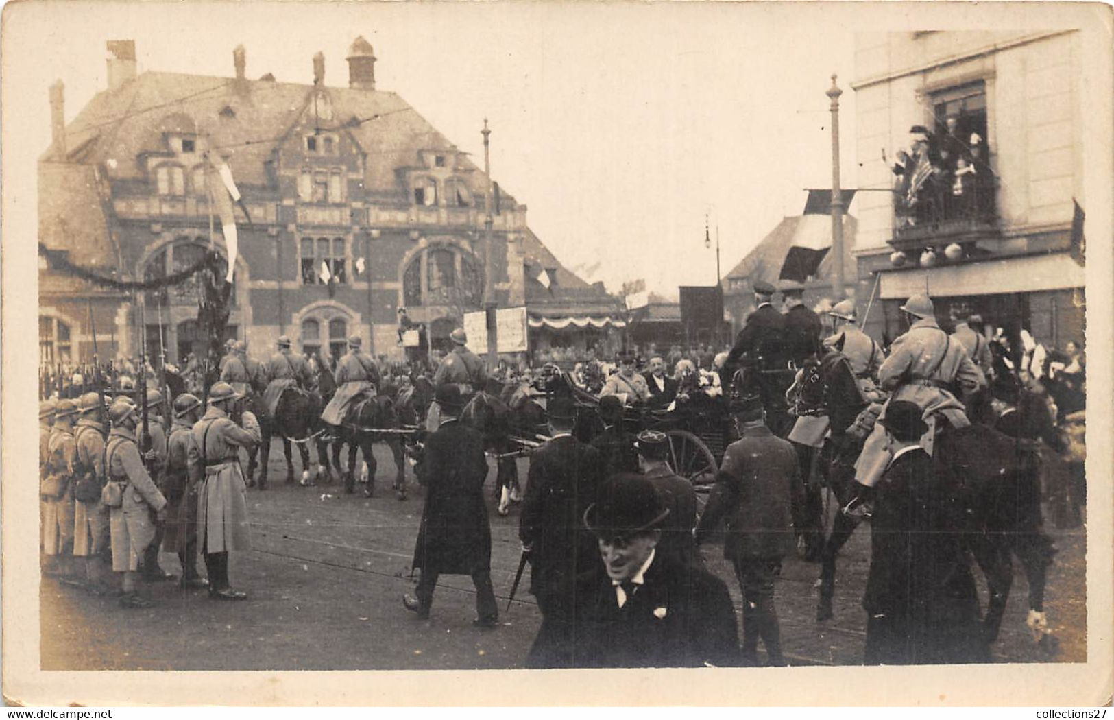 CARTE-PHOTO MILITAIRE- A SITUER LIBERATION - Andere Oorlogen