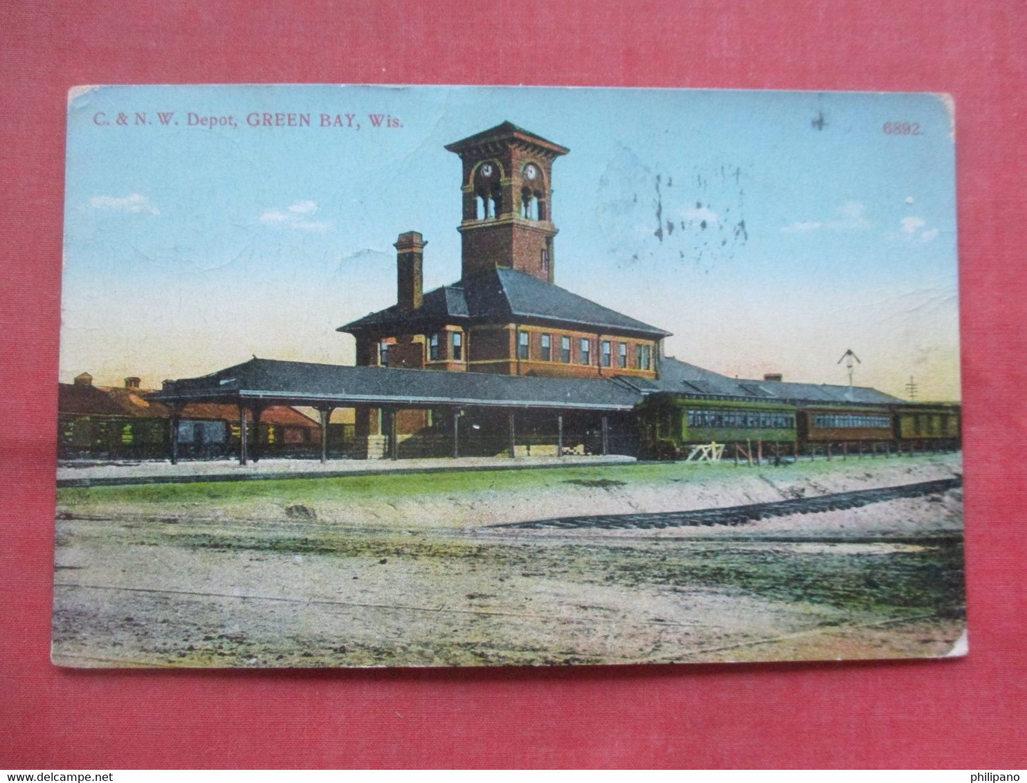 C.& N. W. Depot  Green Bay - Wisconsin > Green Bay      Ref 5648 - Green Bay