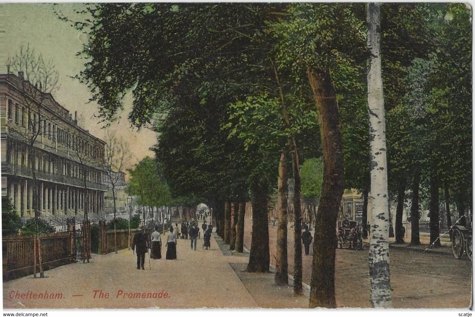 Cheltenham   -   The Promenade.   -   1909   Burnham    Somerset   Naar   Puy-de-Dôme - Cheltenham