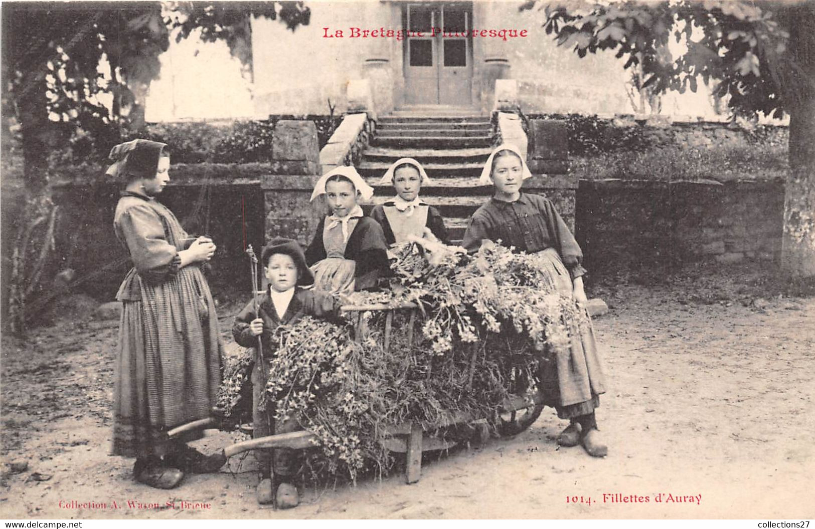 56-AURAY- FILLETTES D'AURAY - Auray