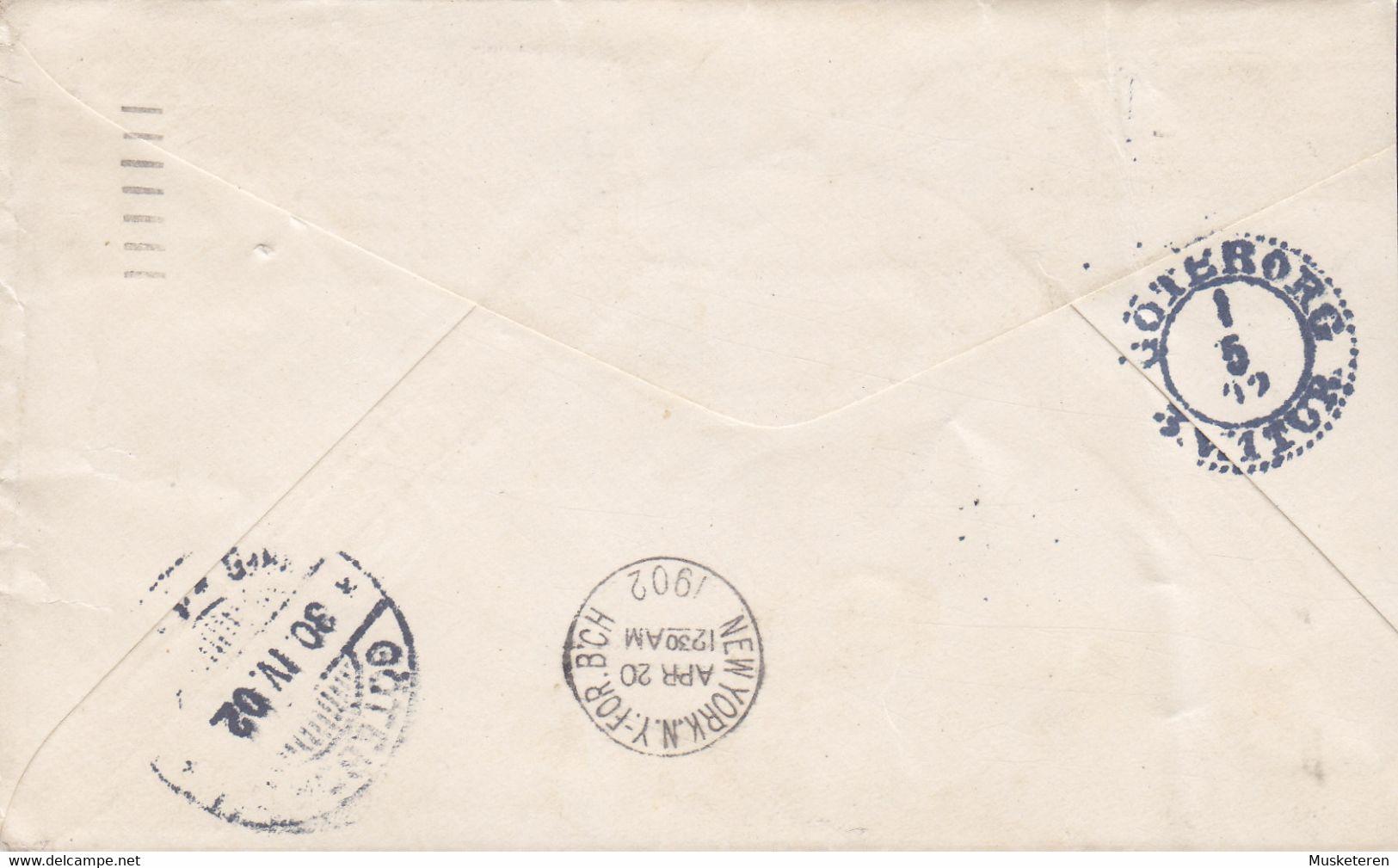 Uprated Postal Stationery Ganzsache PRIVATE Print MINNEAPOLIS & NORTHERN ELEVATOR Co., MINNEAPOLIS1902 GOTHENBURG (Arr.) - 1901-20