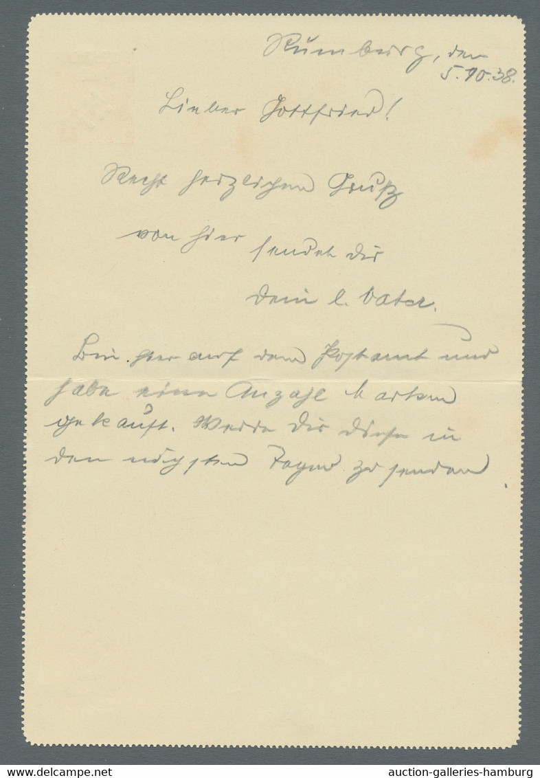Sudetenland - Rumburg: 1938, Kartenbrief 1 Krone Rot Mit Aufdruck "Wir Sind Frei - Région Des Sudètes
