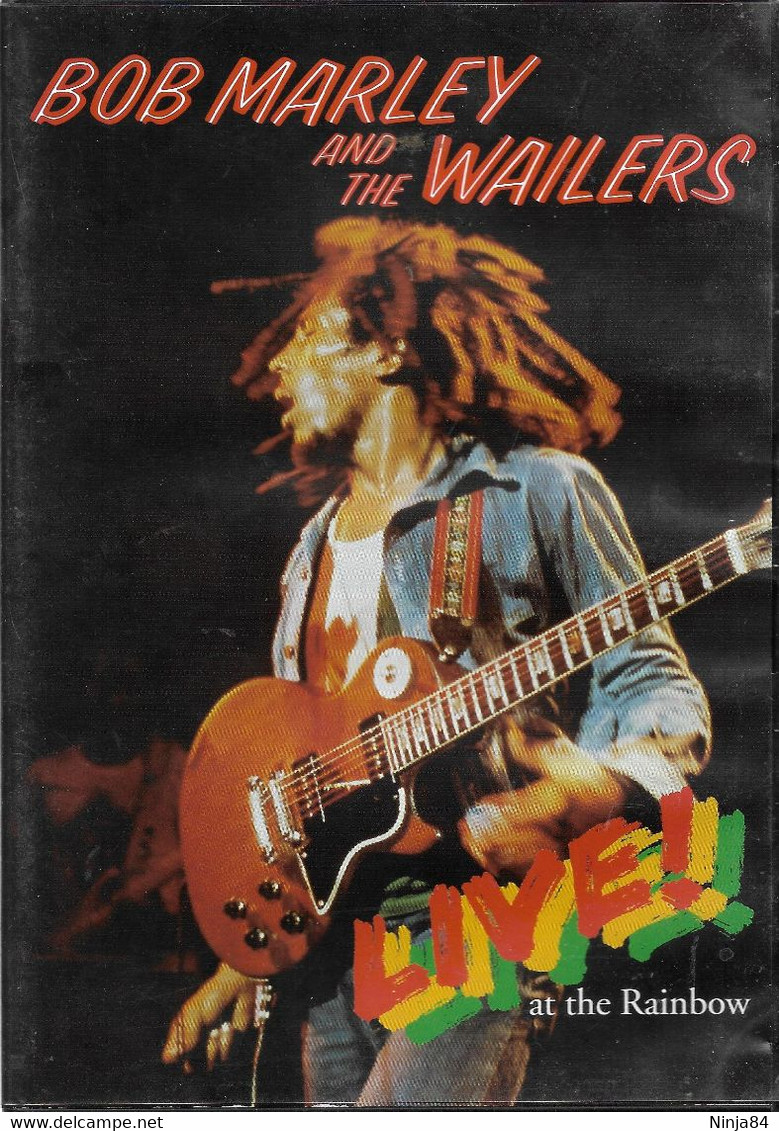 D-V-D Bob Marley & The Wailers  "  Live! At The Rainbow  "  Europe - DVD Musicaux