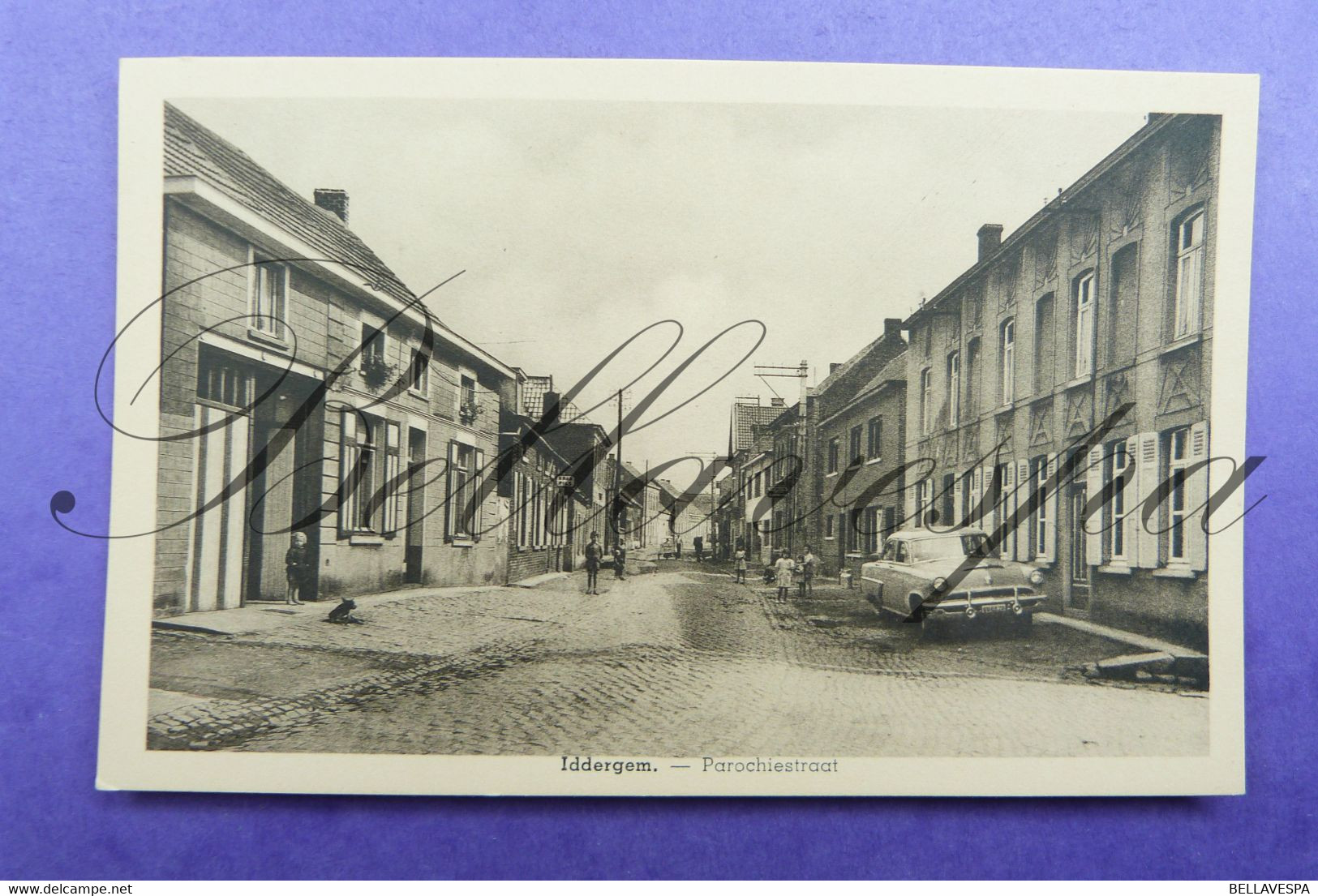 Iddergem Parochiestraat. - Denderleeuw