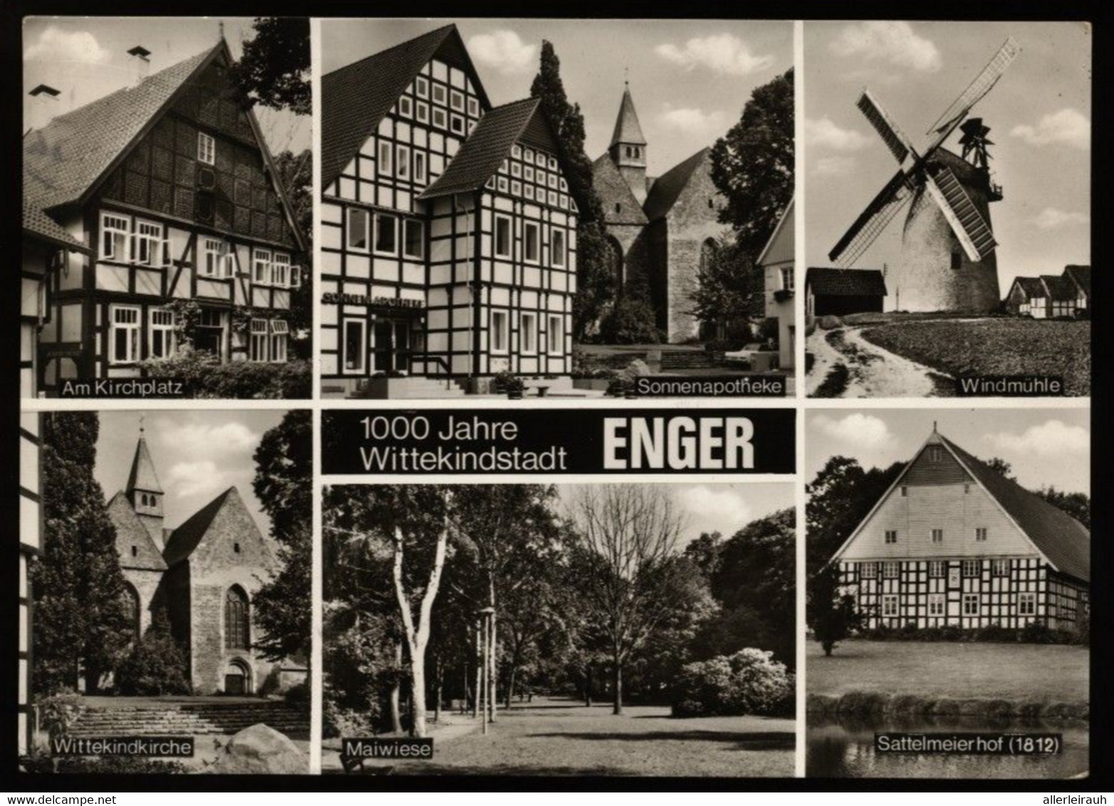 1000 Jahre Wittekindstadt ENGER - 1973 -  Gelaufen - Circulé - Enger