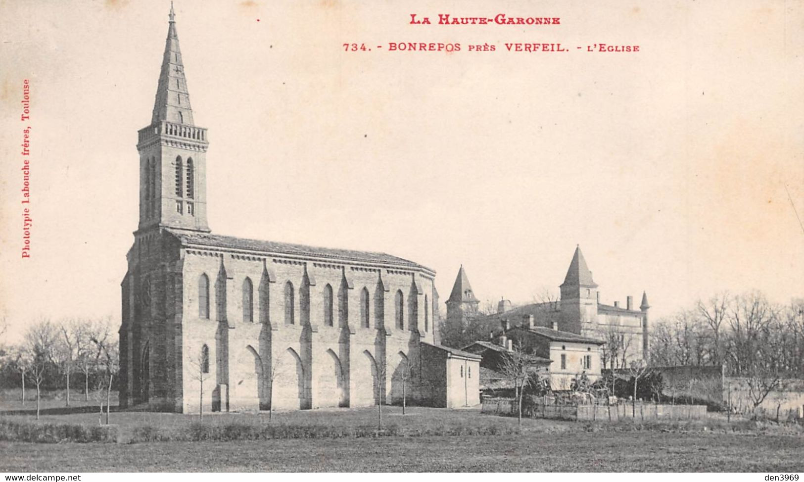 BONREPOS-sur-Aussonnelle (Haute-Garonne) Près Verfeil - L'Eglise - Otros & Sin Clasificación