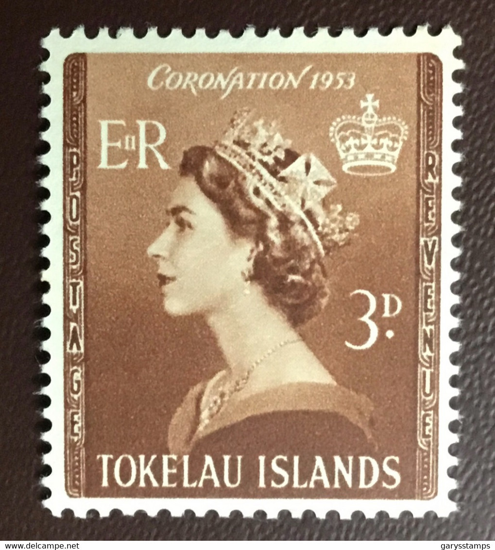 Tokelau 1953 Coronation MH - Tokelau