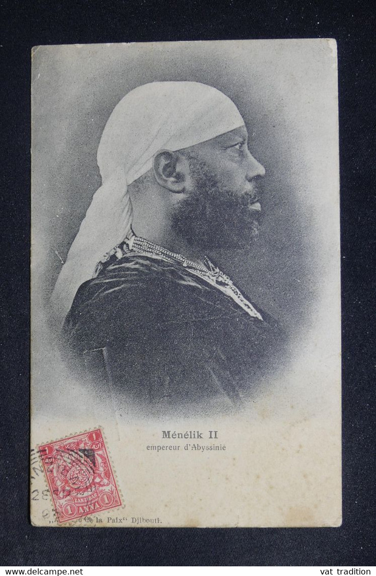 ZANZIBAR - Affranchissement De Zanzibar Sur Carte Postale En 1903 Pour La France - L 122725 - Zanzibar (...-1963)