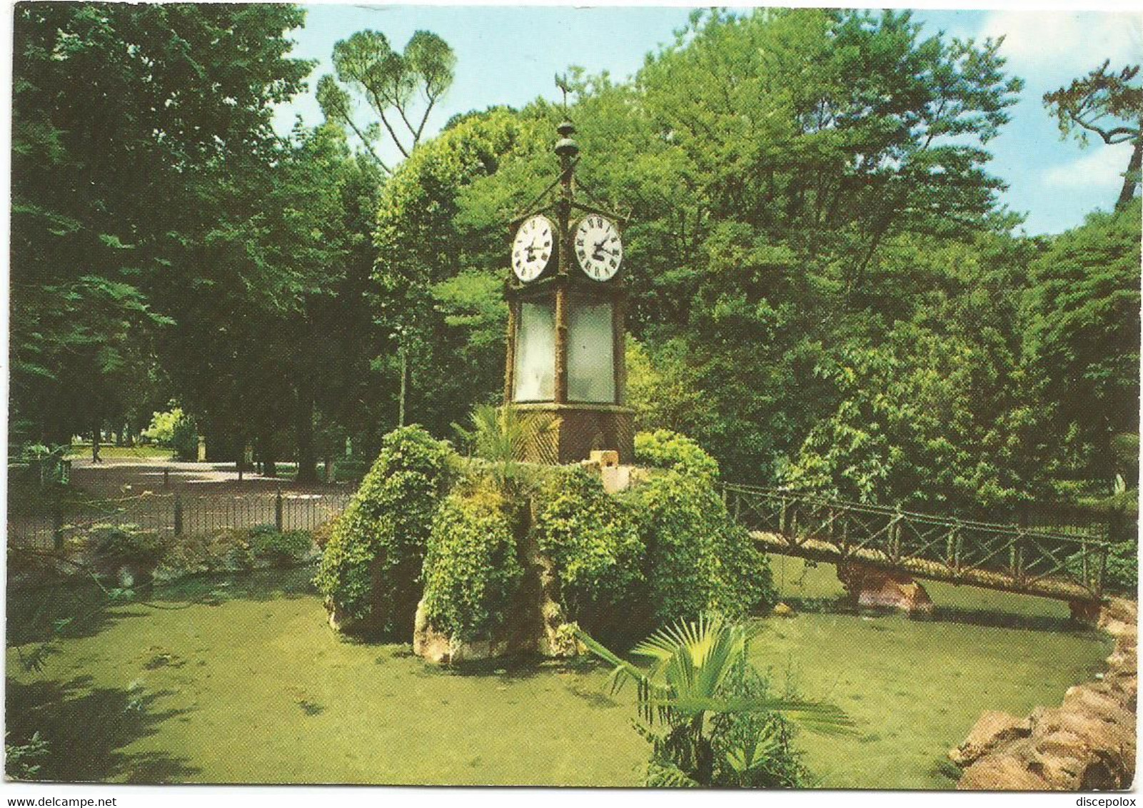 AB5085 Roma - Villa Borghese - Fontana Dell'Orologio / Non Viaggiata - Parques & Jardines