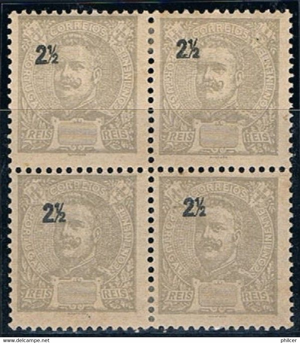 Portugal, 1895/6, # 126, Erro, MH - Neufs