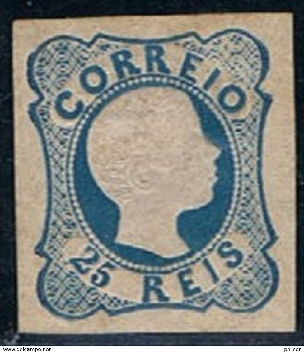 Portugal, 1863, # 12, Reimpressão, MH - Neufs