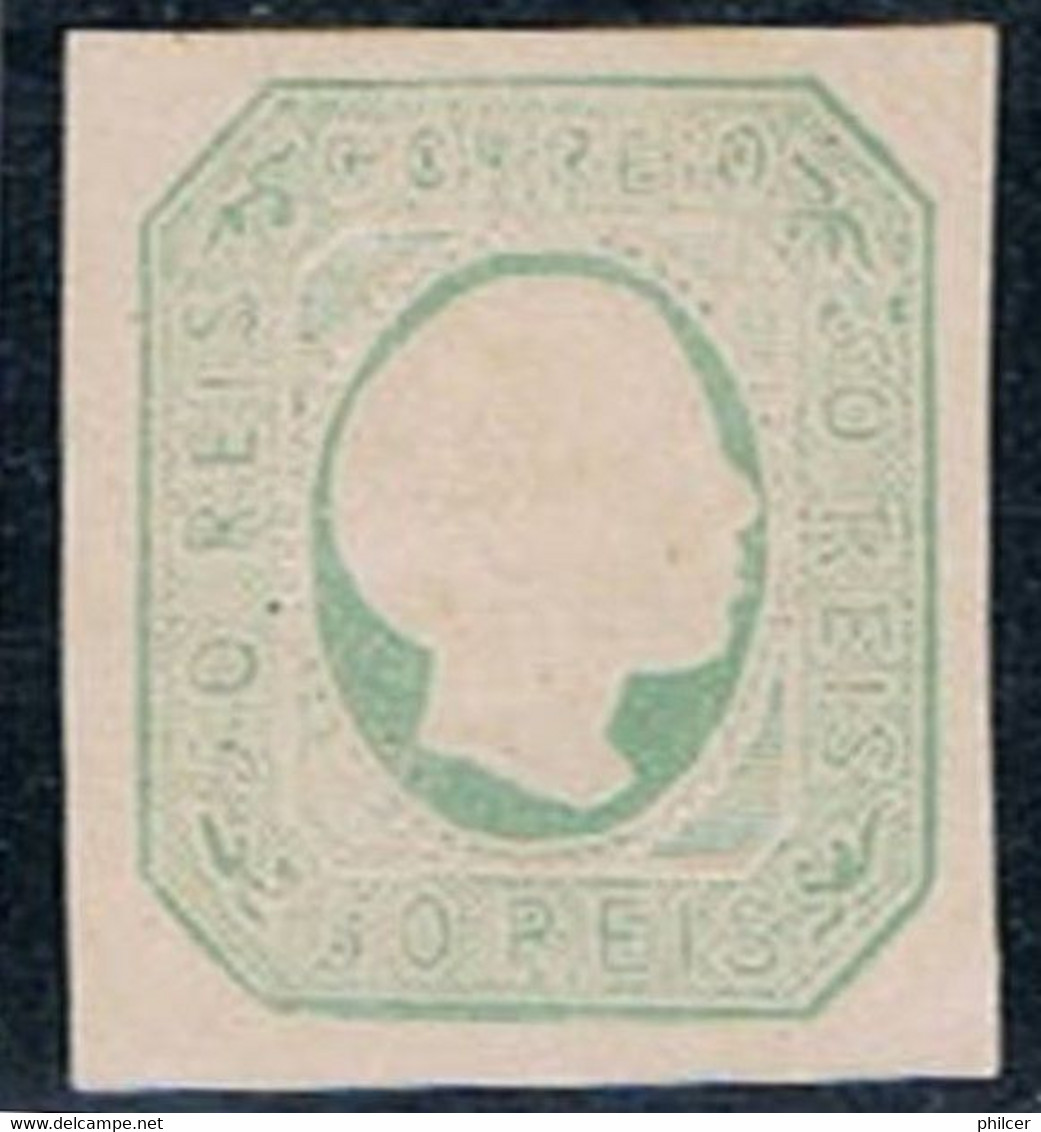 Portugal, 1855/6, # 8, Falso, MNG - Ongebruikt