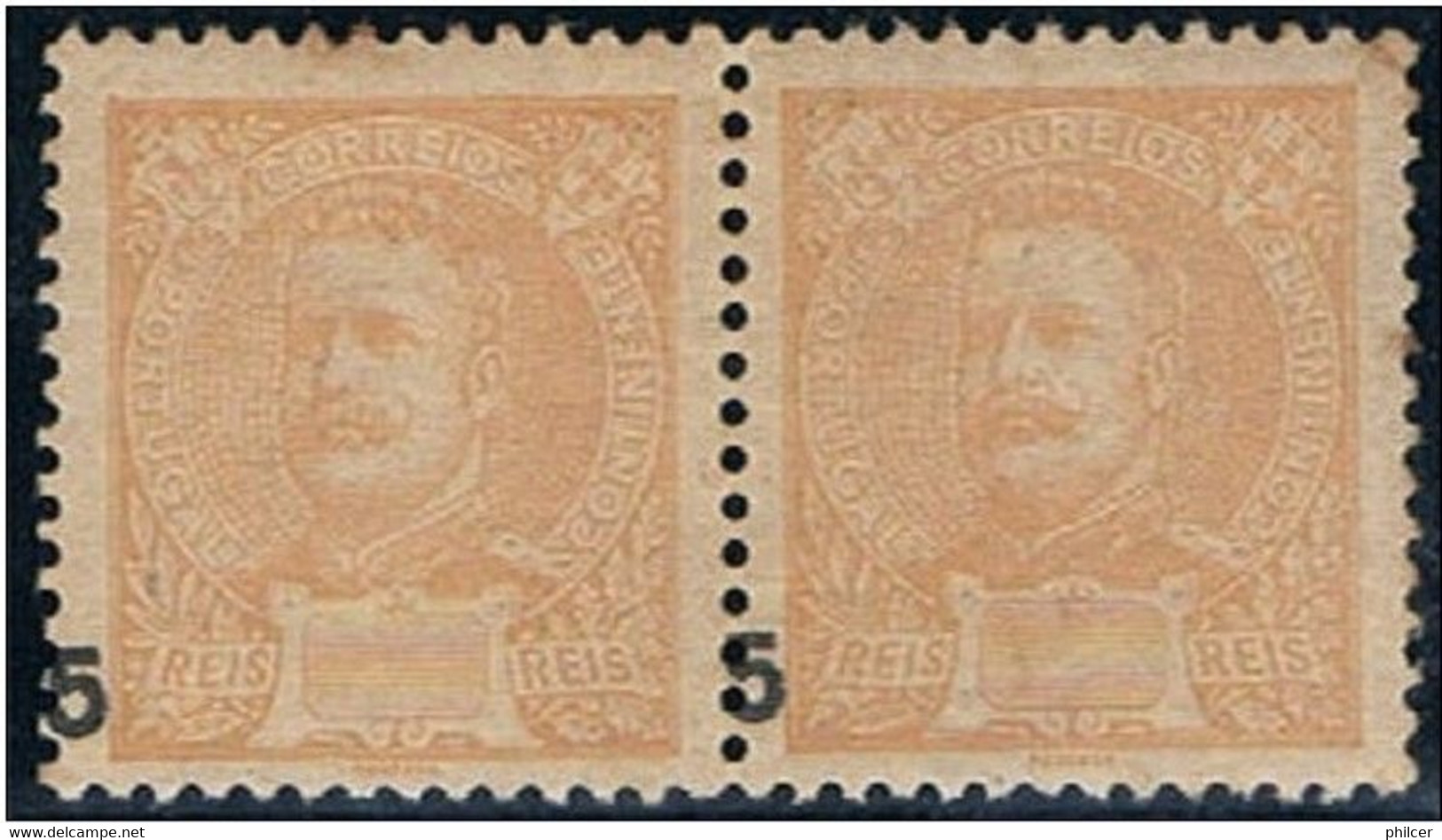 Portugal, 1895/6, # 127, Erro, MH - Neufs