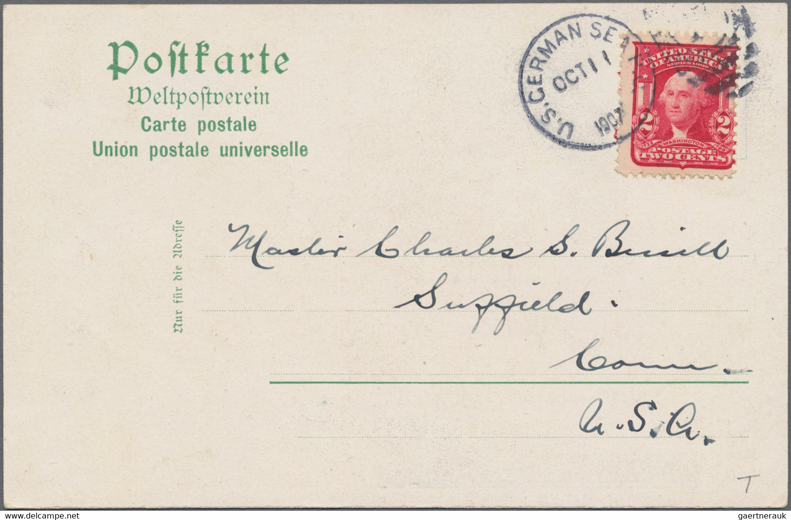 United States: 1890's-1940's "US SEA POST": Specialized Collection Of 84 Covers, - Briefe U. Dokumente