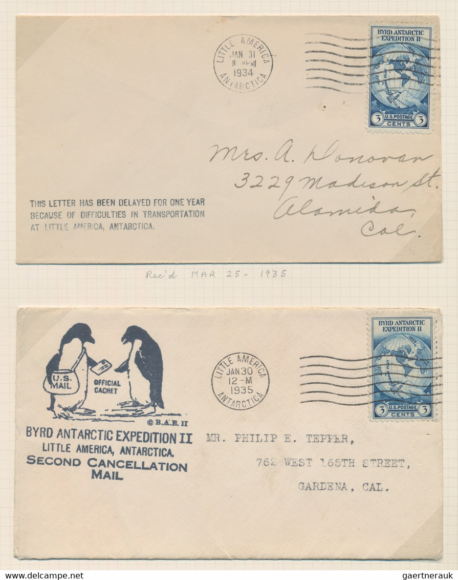 Thematics: Arctic & Antarctic: 1934/1963. USA. Small Collection Of 15 Covers And - Sonstige & Ohne Zuordnung