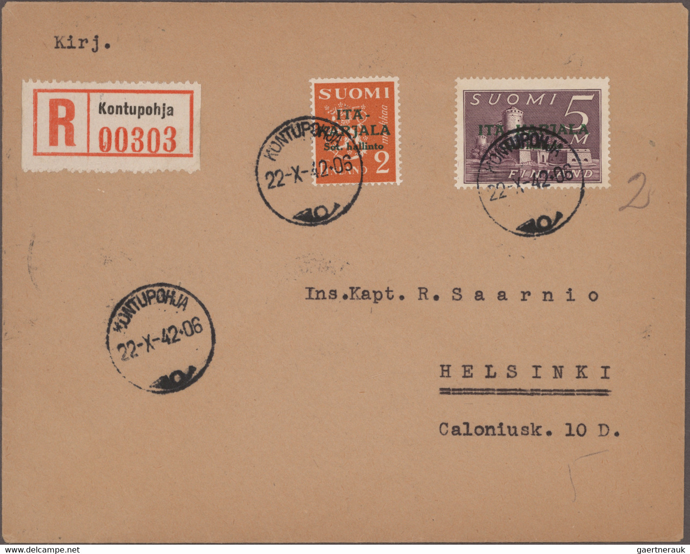 Finland: 1918-modern: More than 120 covers, postcards, picture postcards, FDC's