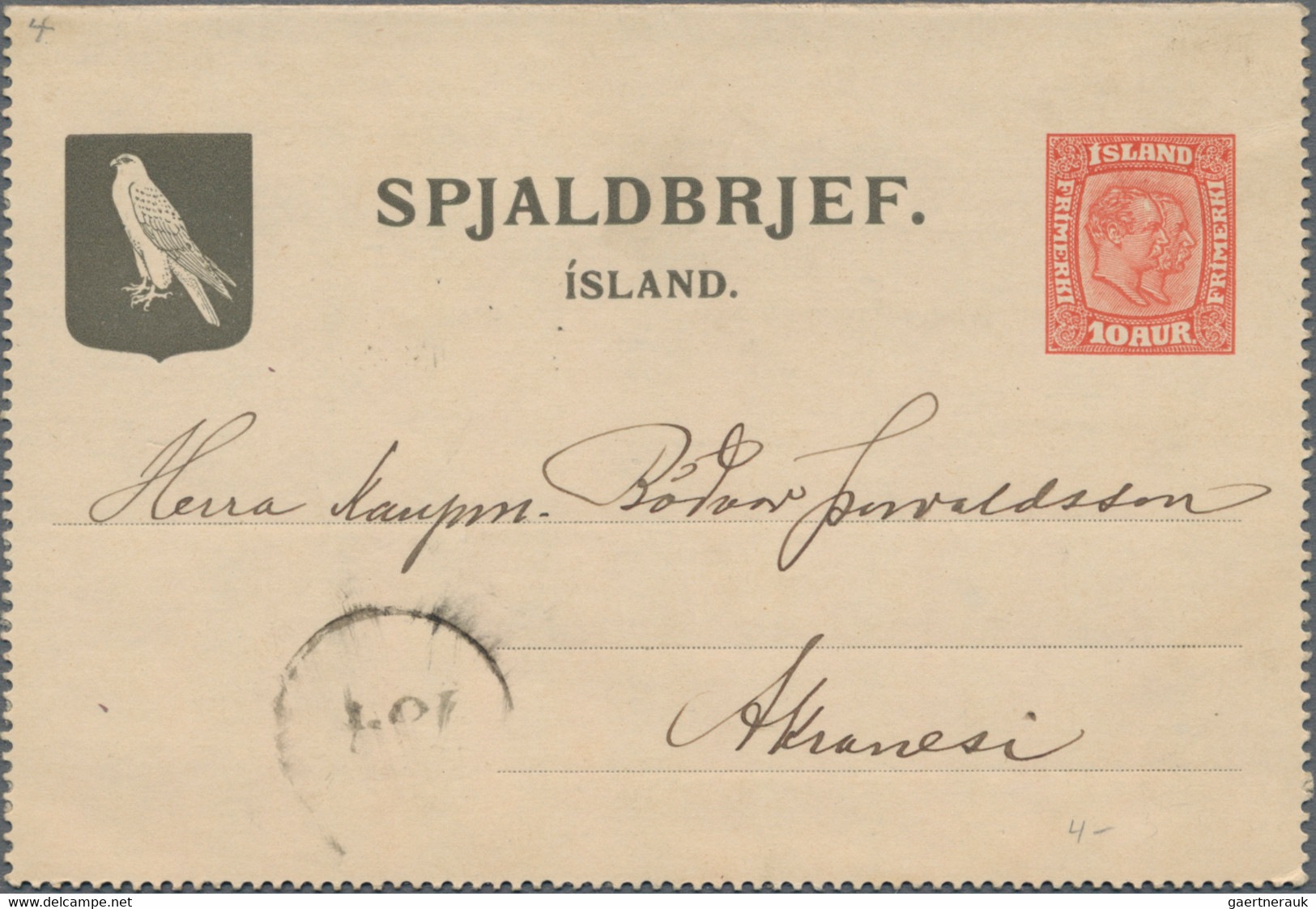 Iceland - Postal Stationery: 1880-1930: 84 Postal Stationery Cards, Double Cards - Ganzsachen