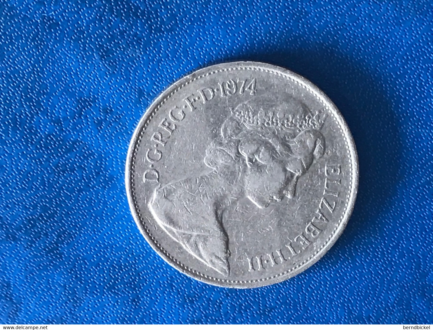 Münze Münzen Umlaufmünze Großbritannien 10 New Pence 1974 - 10 Pence & 10 New Pence