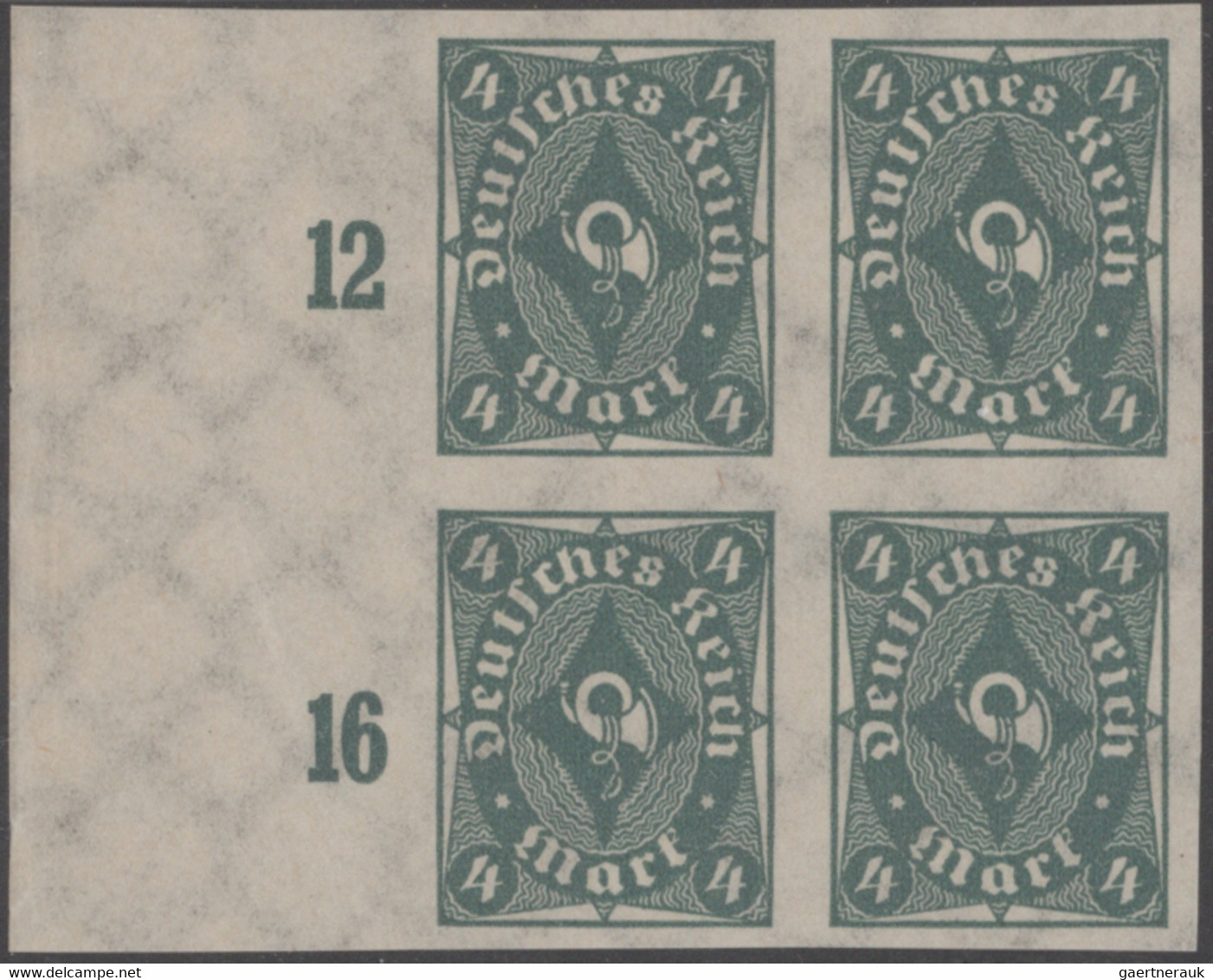 Deutsches Reich - Inflation: 1916/1923, überwiegend Ungebrauchte Sammlung Mit Hu - Collections