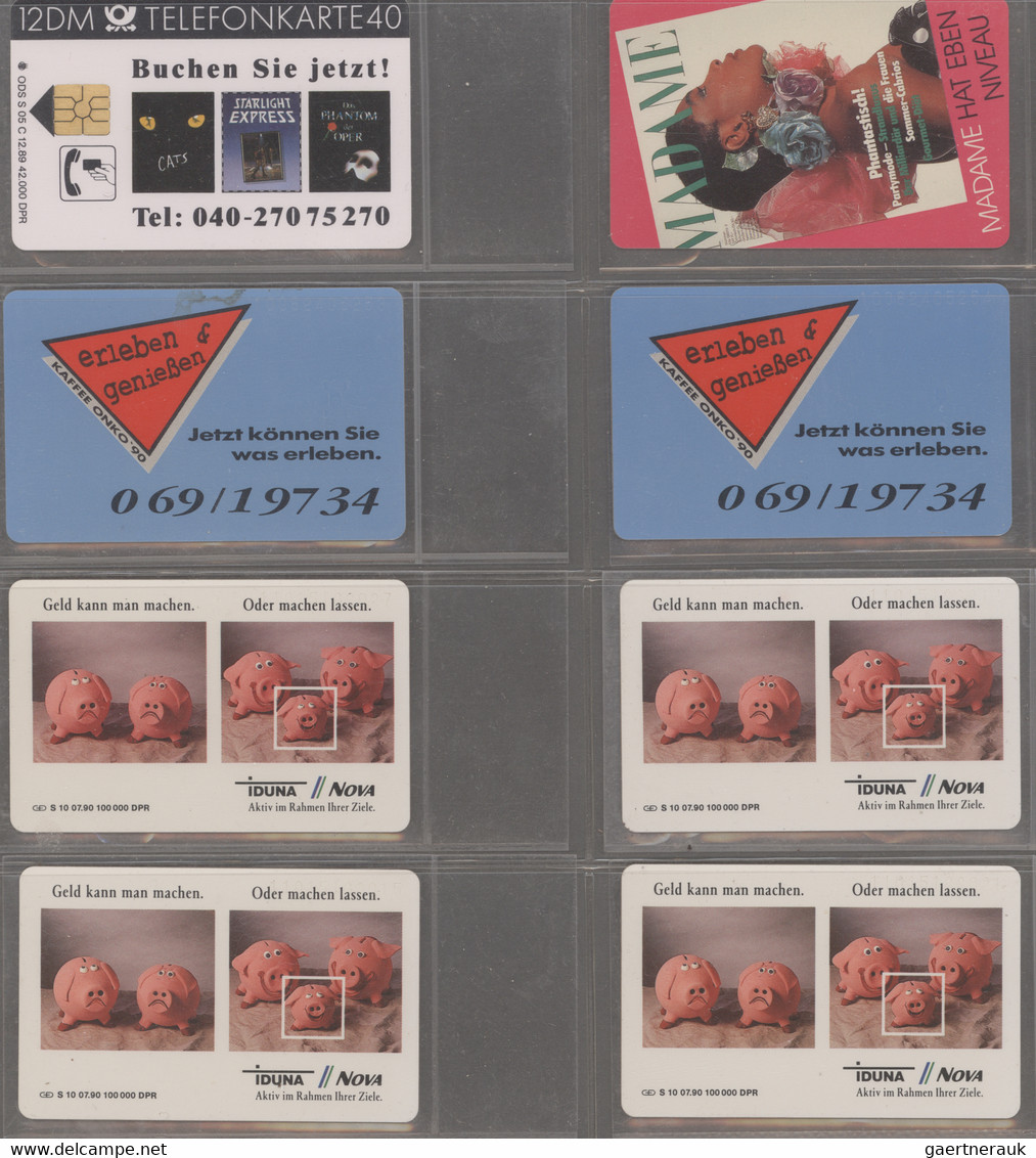 Telefonkarten: 1988-2000er Jahre: Sammlungs- und Dublettenpartie von über 1600 P