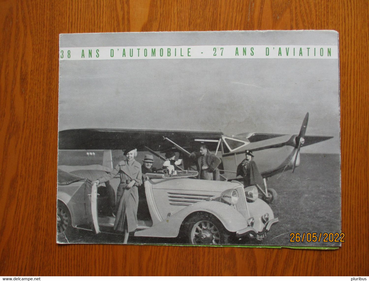 FRANCE RENAULT CADRON AVIATION AIRPLANE ADVERTISEMENT FOLDER POSTER , O - Advertenties