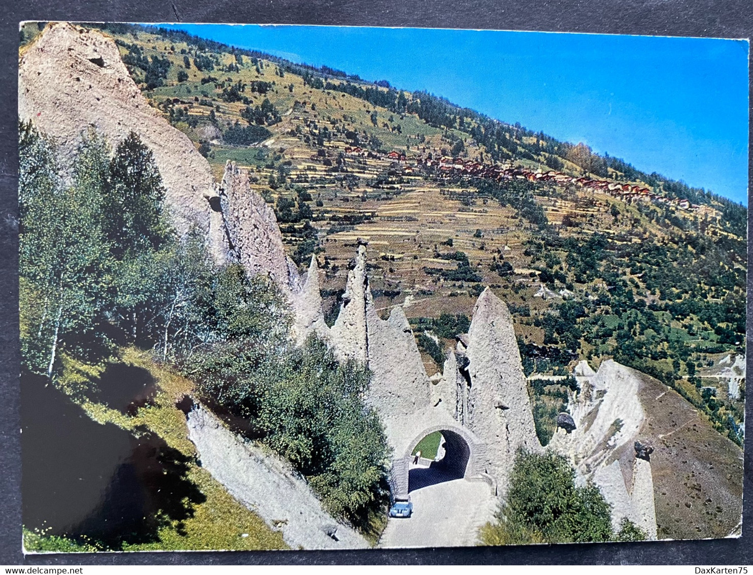 Val D‘ Herens/ Village De Hérémence/ Oldtimer Auto - Hérémence