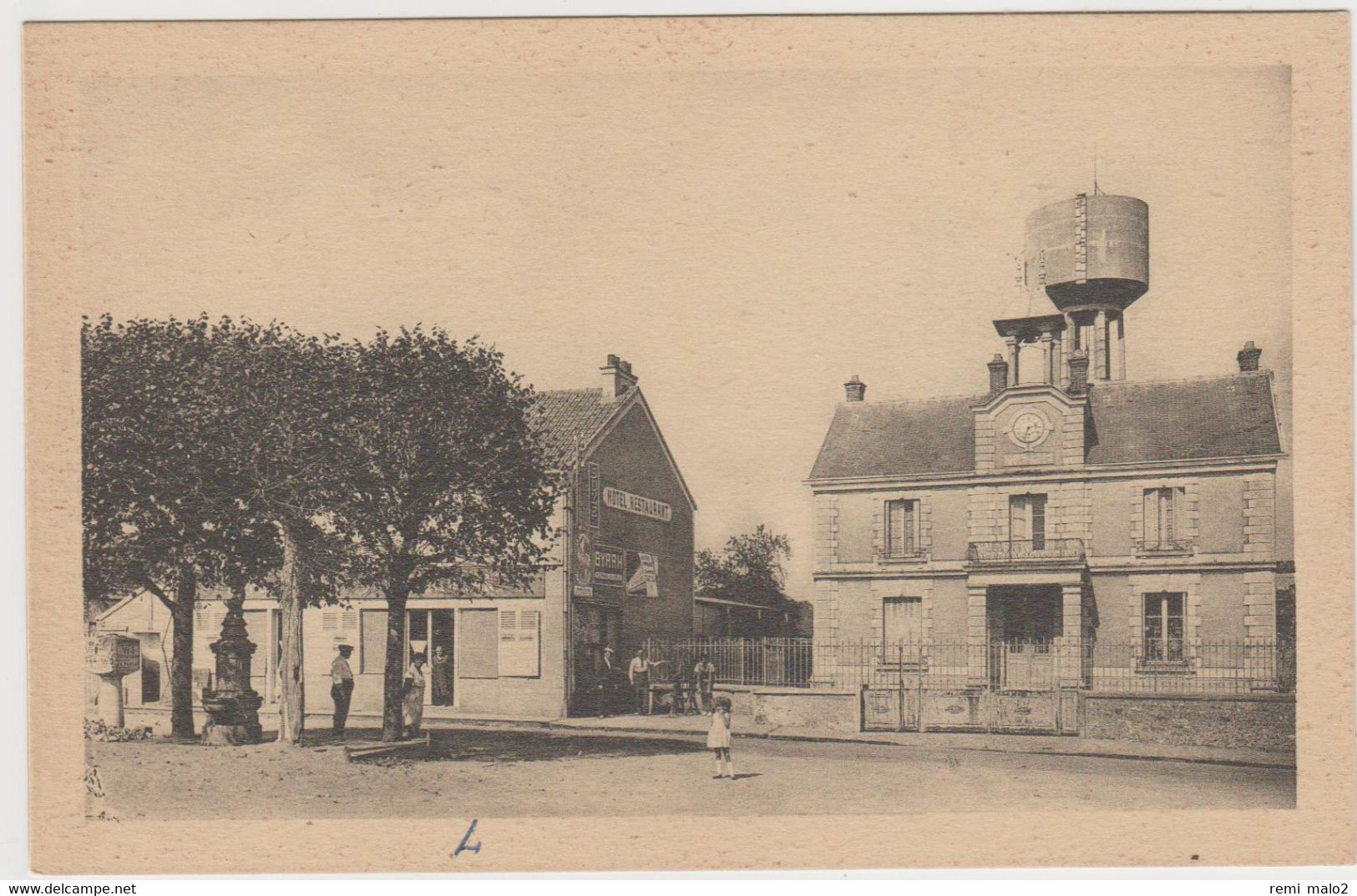 CARTE POSTALE   AUFFARGIS 78  La Mairie - Auffargis