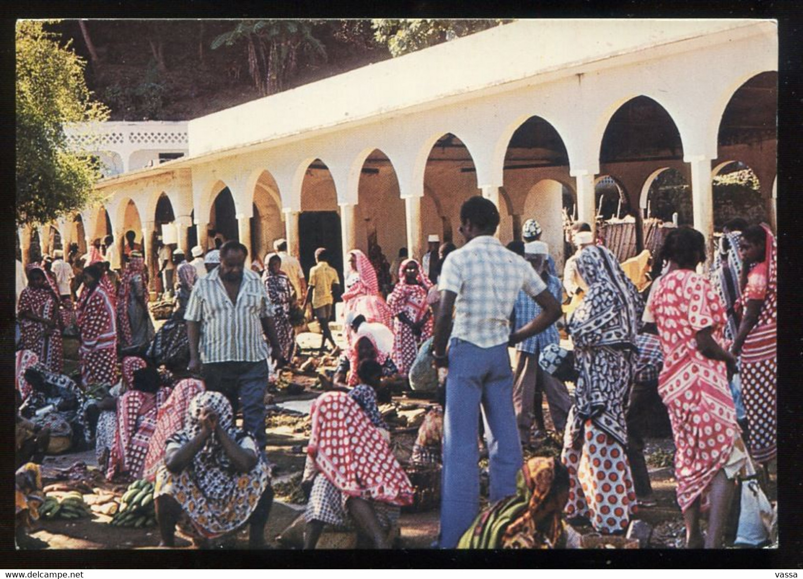 Marché De MUTSAMUDU - ANJOUAN COMORES -ph. Mohamed Mirajane .  Animed Market - Comoros