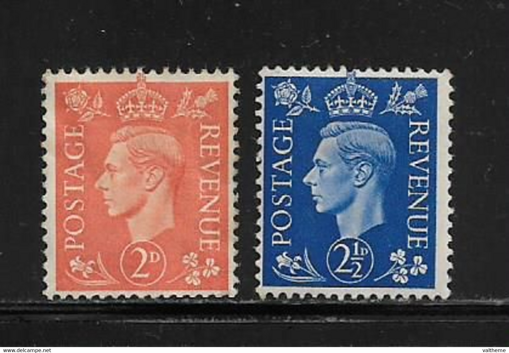 GRANDE BRETAGNE  ( EUGDB - 481 )  1937  N° YVERT ET TELLIER  N° 212/213  N* - Unused Stamps
