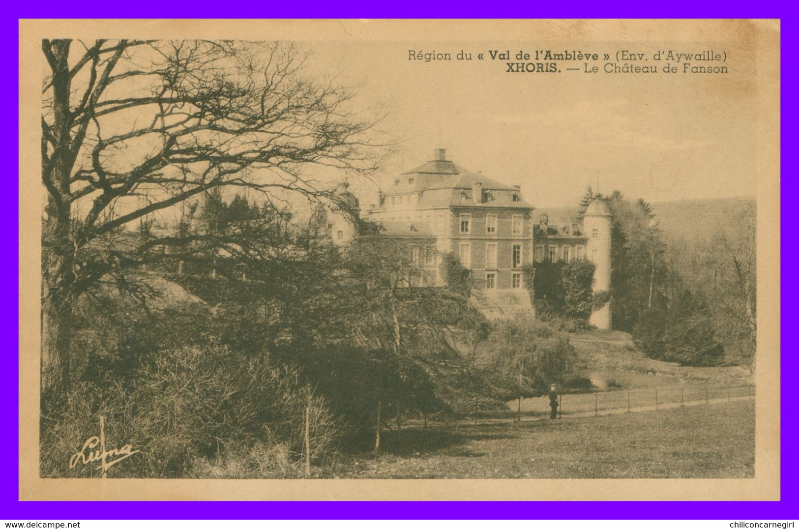 XHORIS - Le Château De Fanson - Animée - Edit. LUMA - 1939 - Hamoir