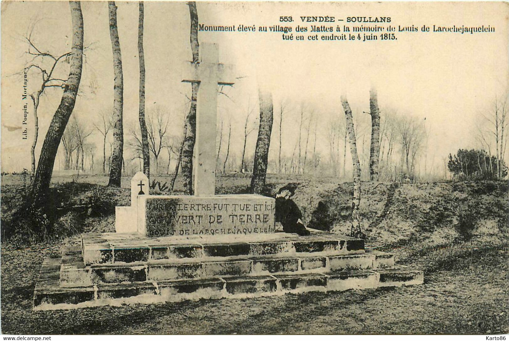 Soullans * Le Monument élevé Au Village Des Mattes - Soullans