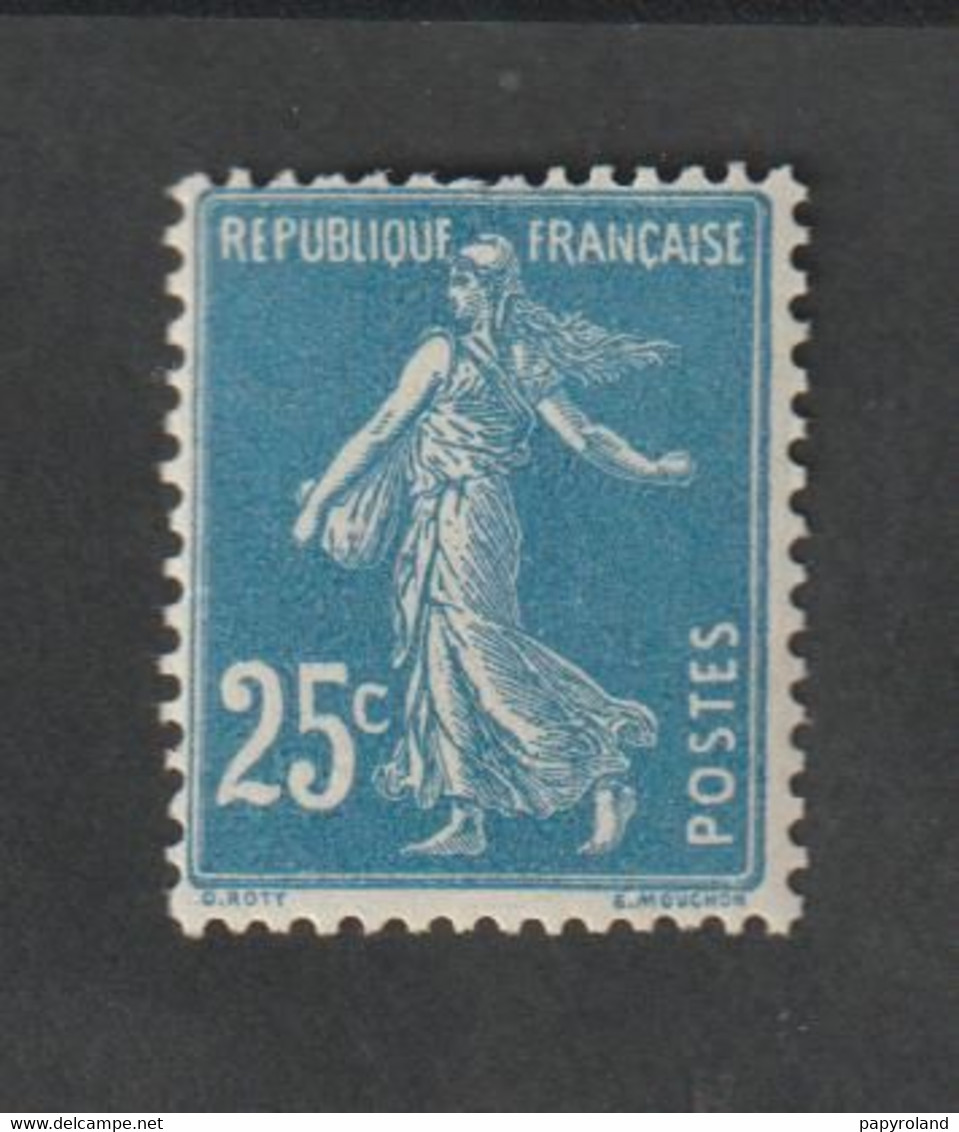 Timbres -  N°140 - Type Semeuse Fond Plein Sans Sol  - 1907 - Neuf  Sans Charnière - ** - Other & Unclassified