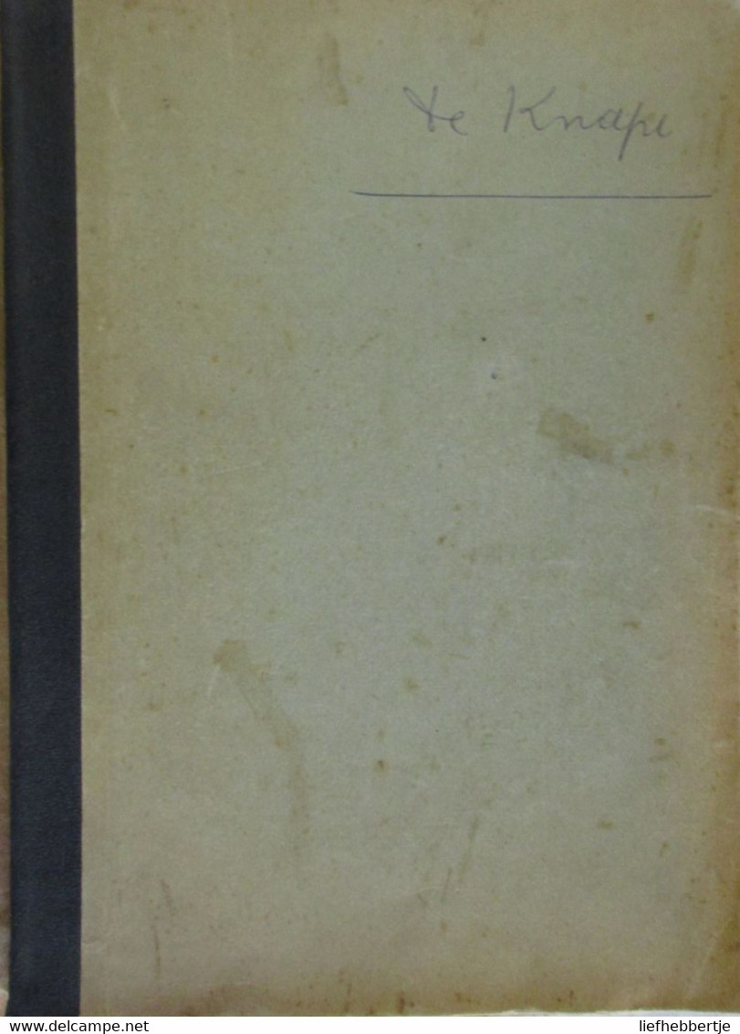 De Knape - Jongenstijdschrift - Ca 1936 - Sonstige & Ohne Zuordnung