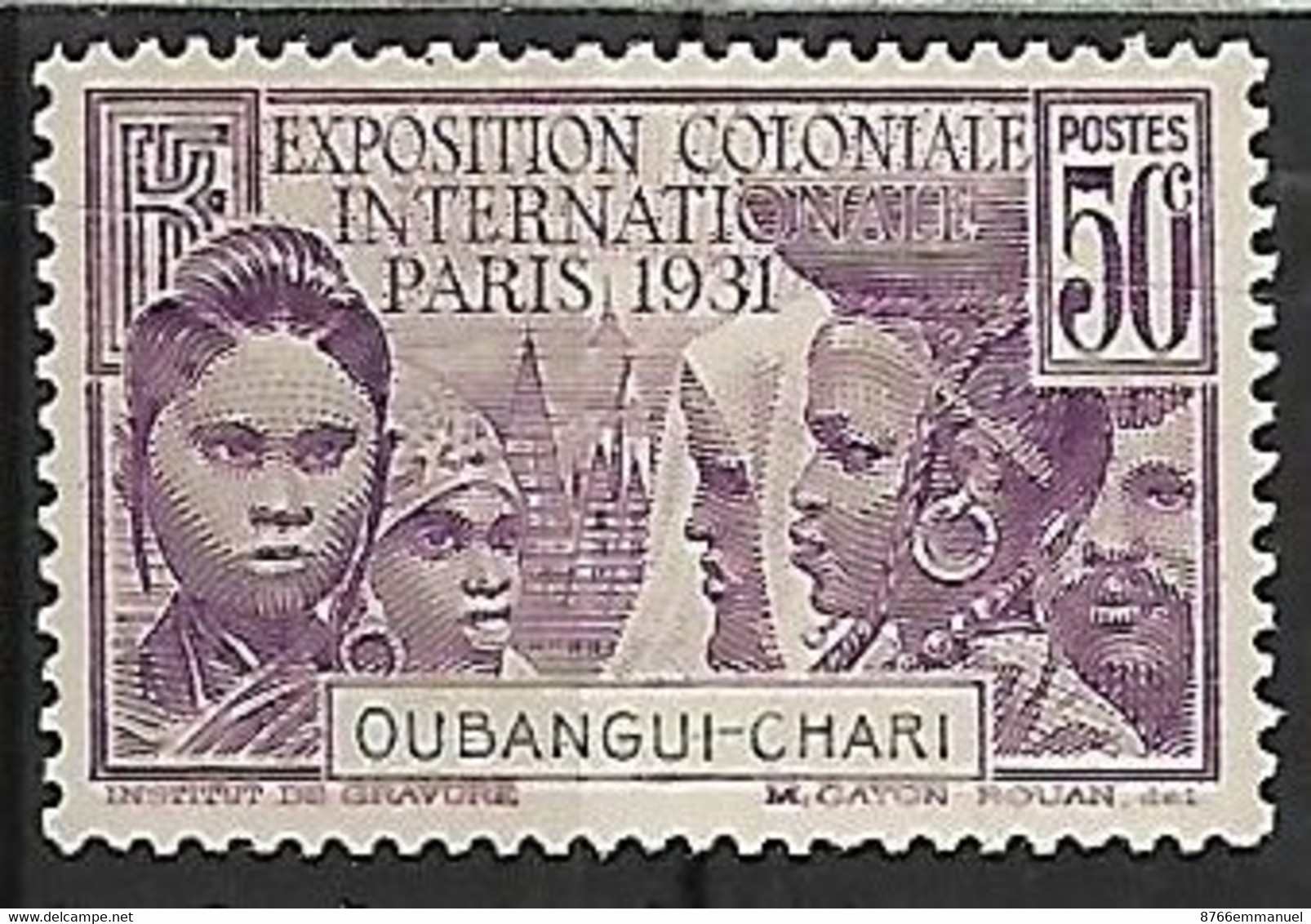 OUBANGUI N°85 N* - Unused Stamps