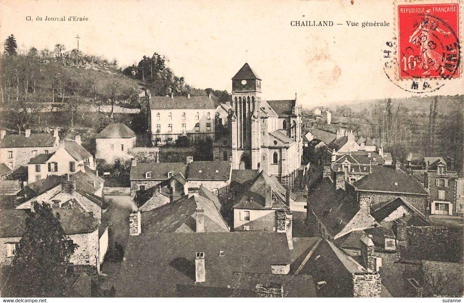 CHAILLAND - Vue Générale 1908 - Chailland